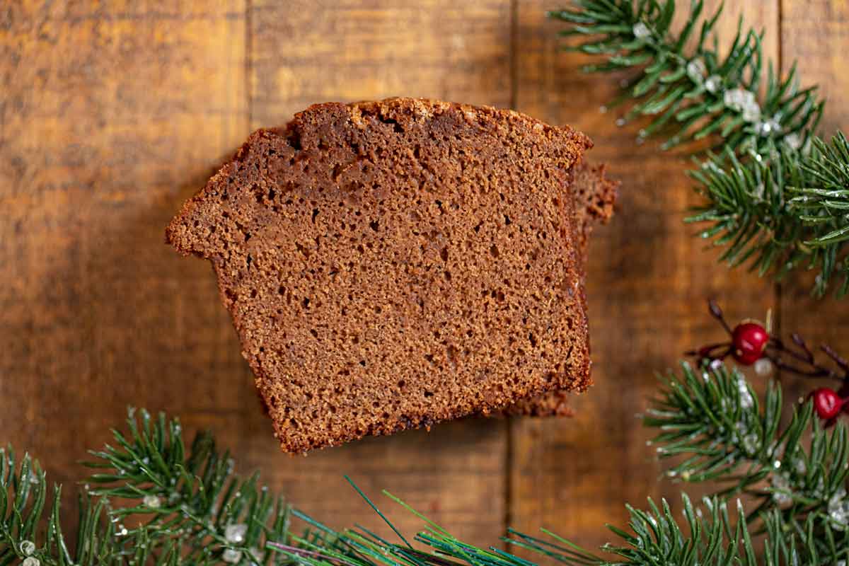 Gingerbread Loaf Cake Recipe (Perfect for Gifts!) Dinner, then Dessert