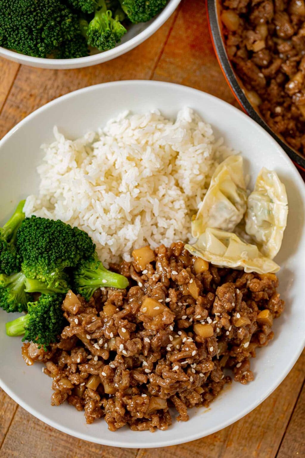 Easy Ground Sesame Chicken Recipe - Dinner, then Dessert