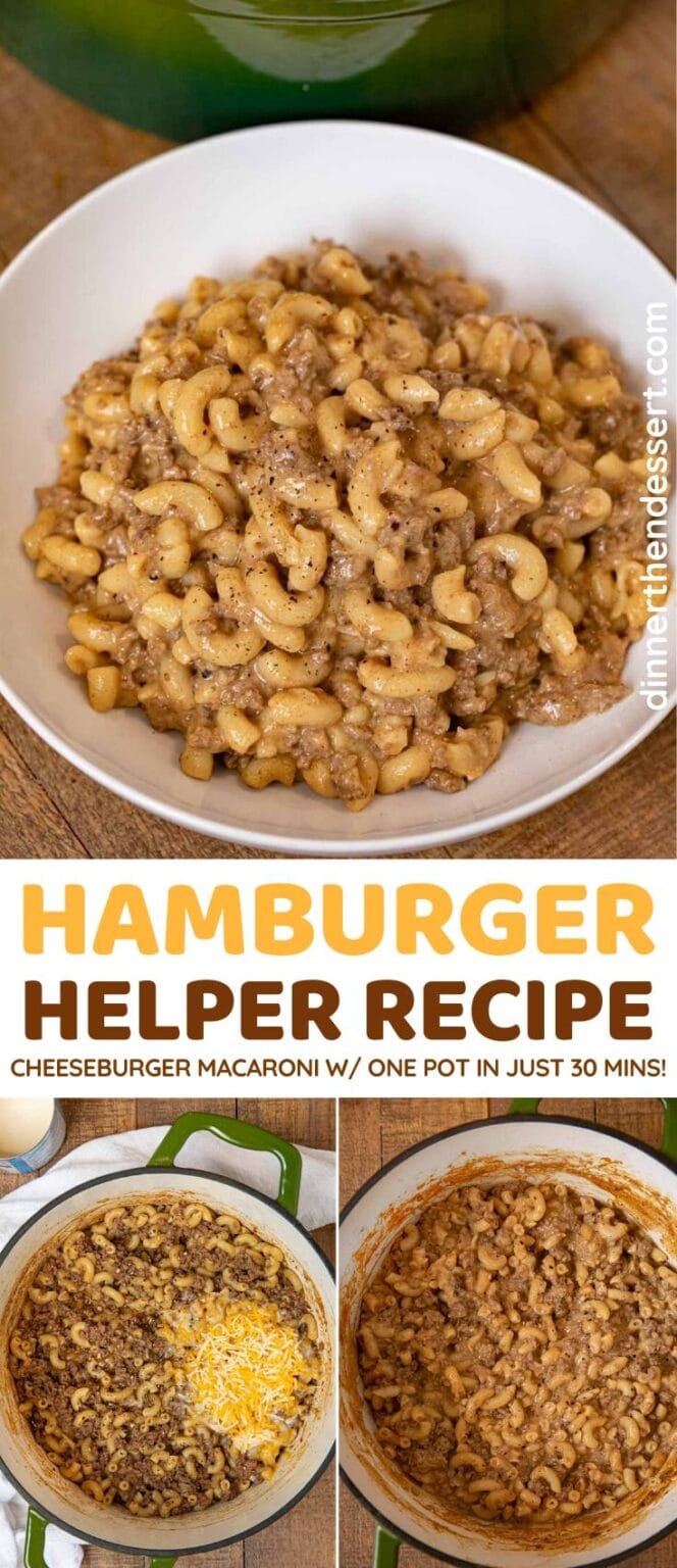 Homemade Hamburger Helper Recipe [VIDEO] - Dinner, then Dessert