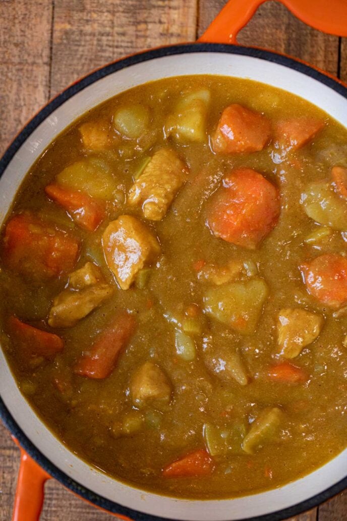 Japanese Curry in pot