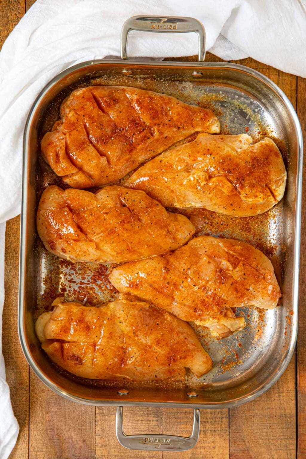 Oven Baked Rotisserie Chicken Breasts Recipe - Dinner, then Dessert