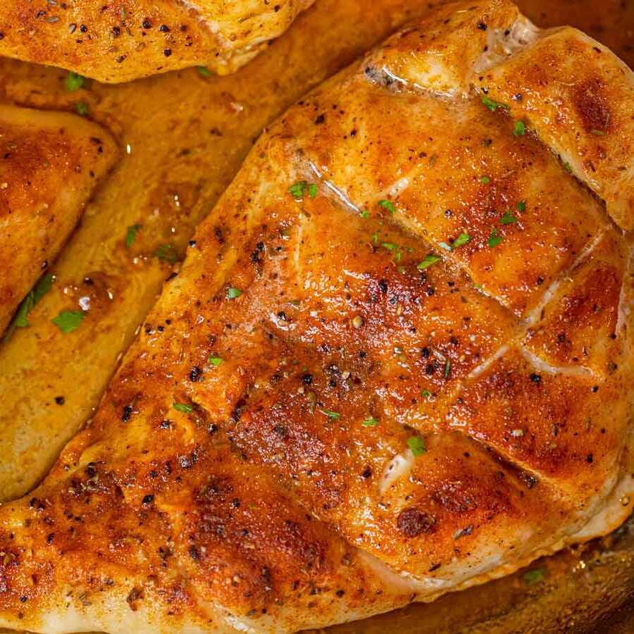 Oven Baked Rotisserie Chicken Breasts Recipe - Dinner, then Dessert