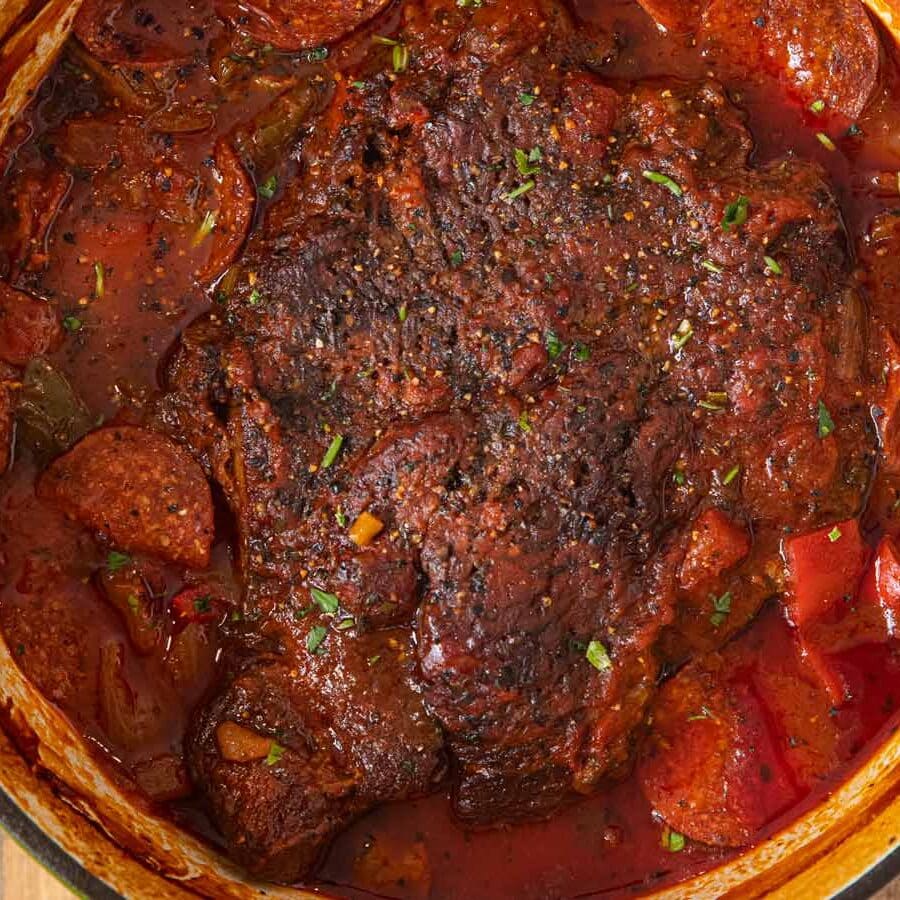 West African Pot Roast Recipe Dinner, then Dessert