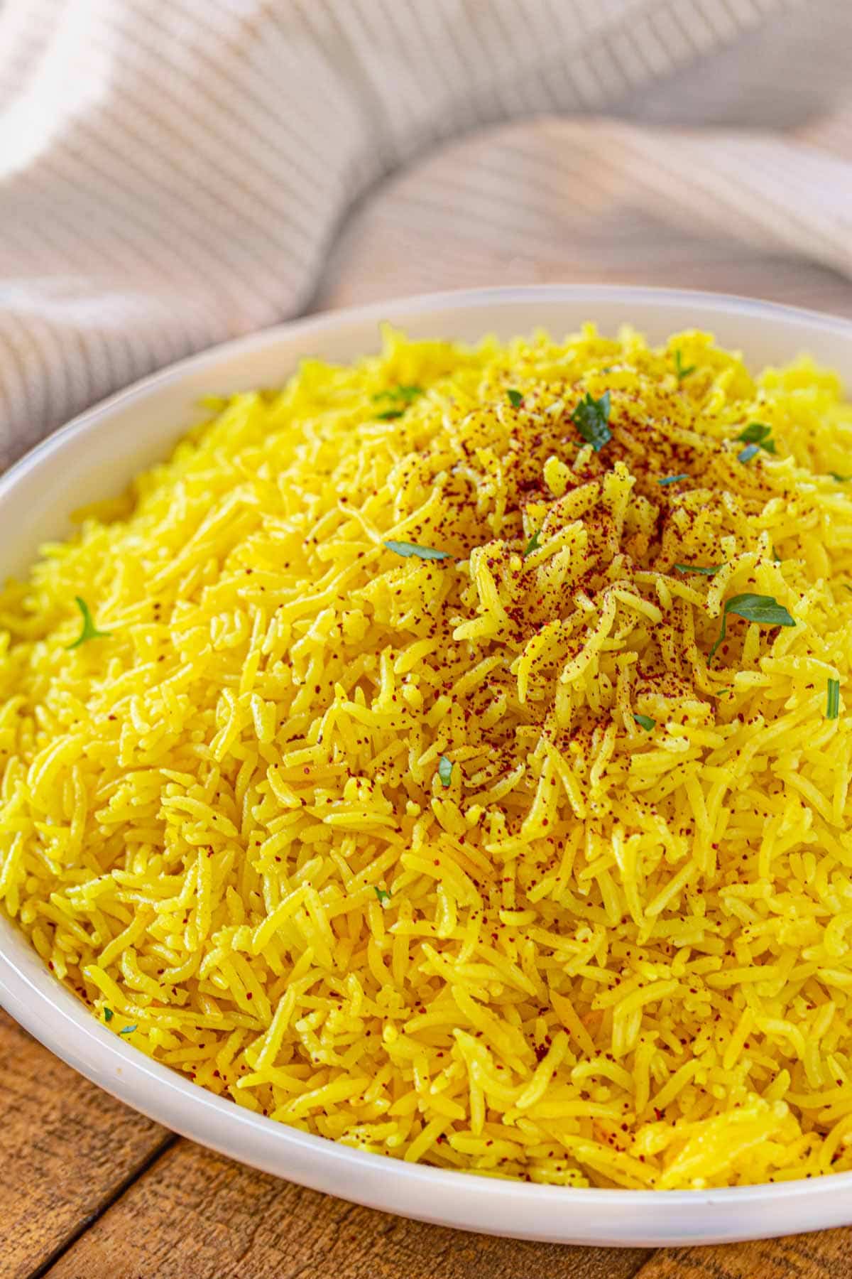 Persian Yellow Rice Recipe - Dinner, then Dessert