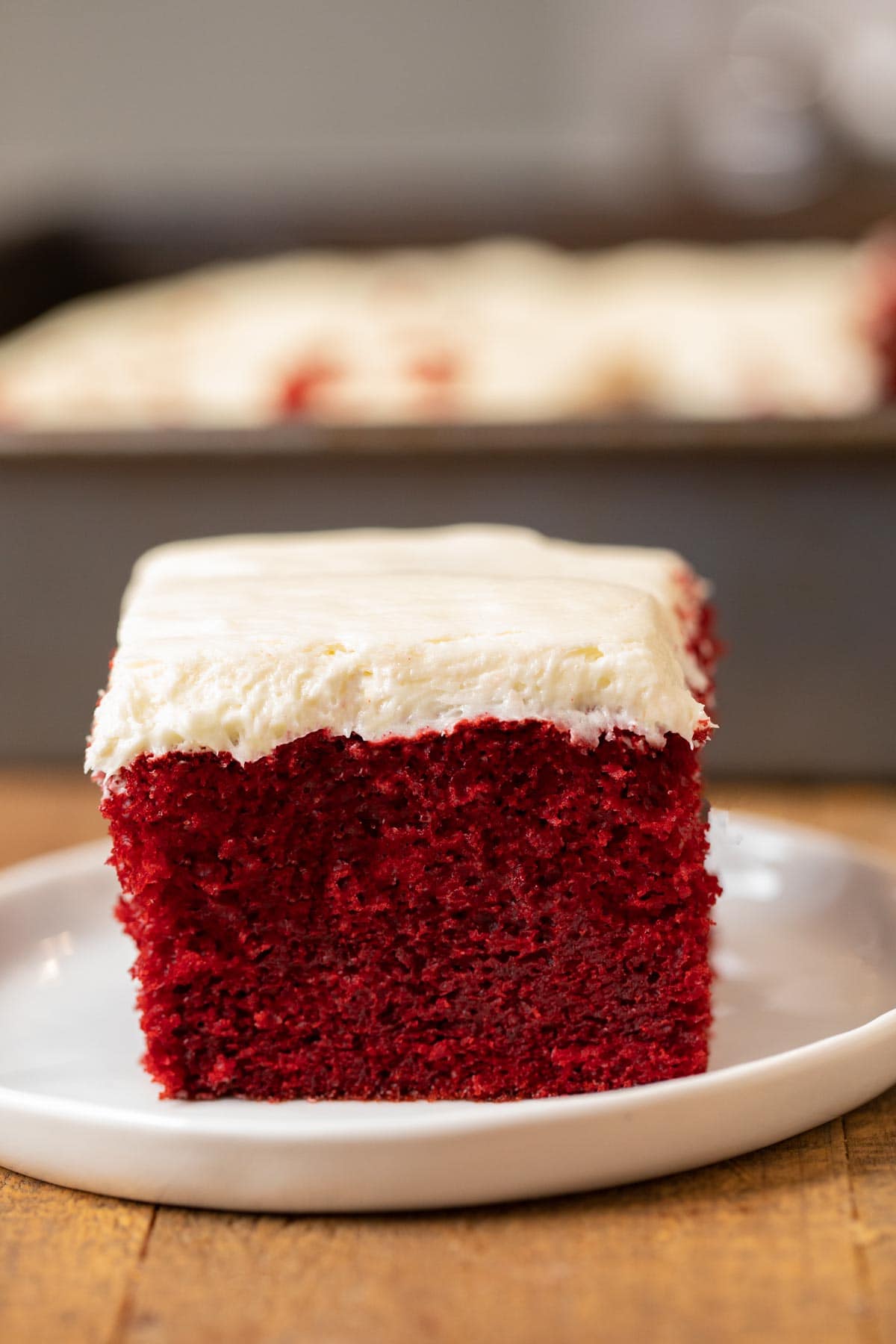 Easy Red Velvet Sheet Cake Recipe - Dinner, then Dessert