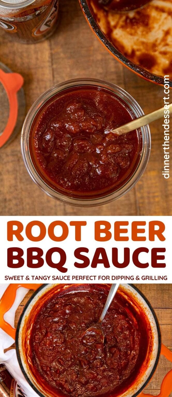 Root Beer BBQ Sauce Recipe (No Ketchup!) Dinner, then Dessert
