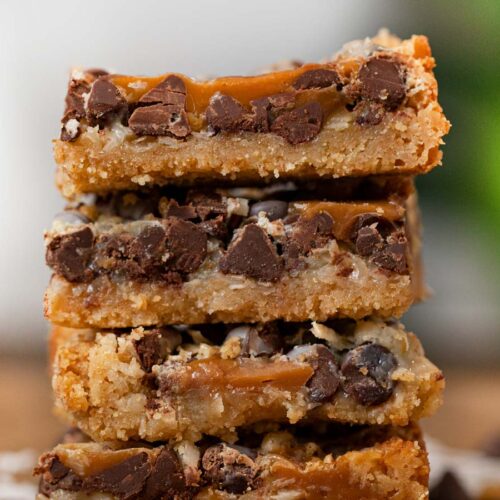 Magic Samoas Layer Bars Recipe (Scouts Favorite!) - Dinner, then Dessert