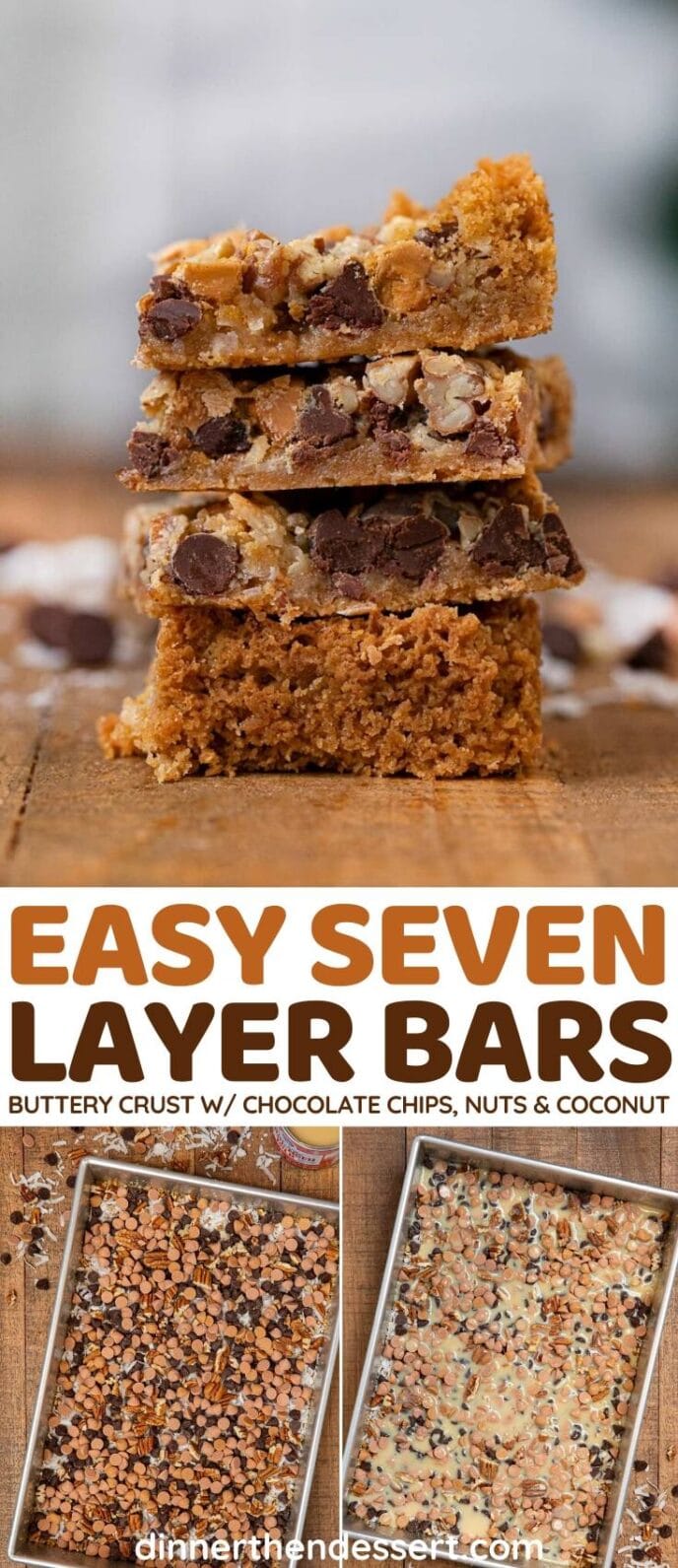 Seven Layer Bars collage