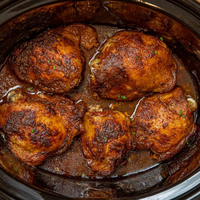 Chicken Thighs in crockpot