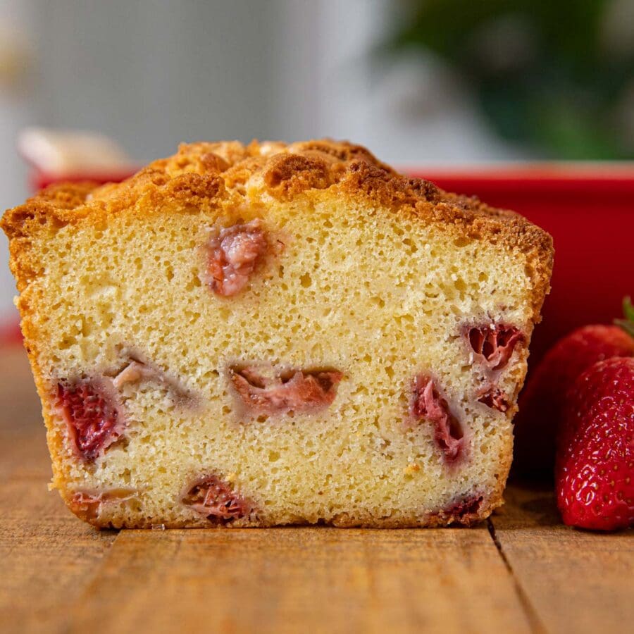 Raspberry Loaf Cake