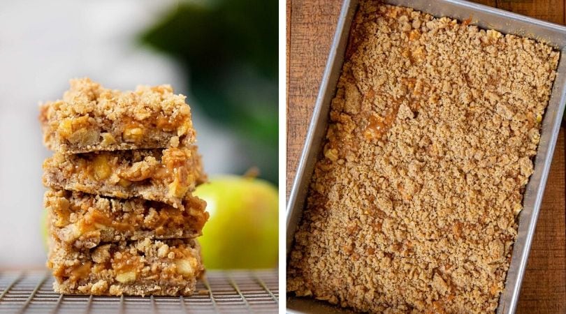 Easy Caramel Apple Bars Recipe Dinner Then Dessert   Caramel Apple Bars FB 