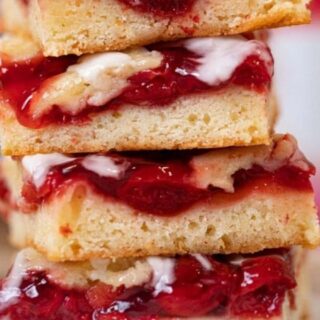 Bars are stacked on a plate.