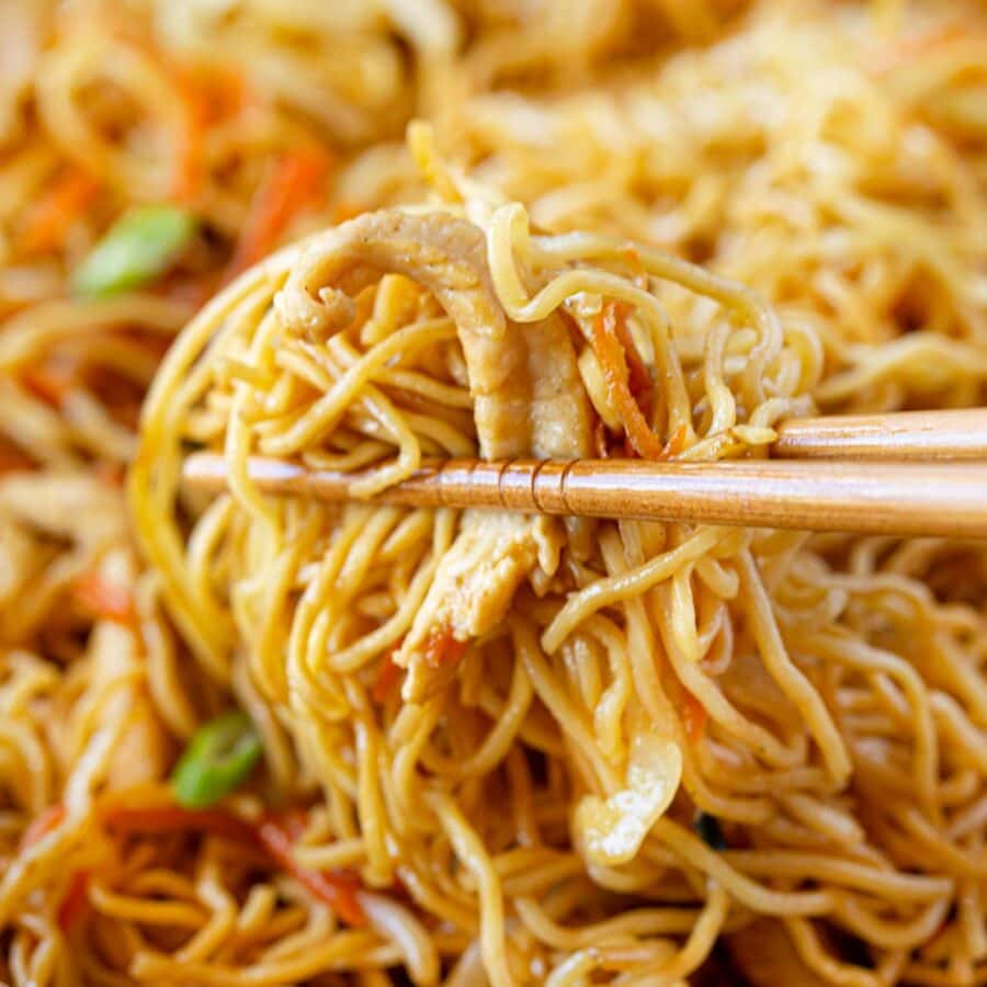 Easy Chicken Chow Mein Recipe Dinner Then Dessert