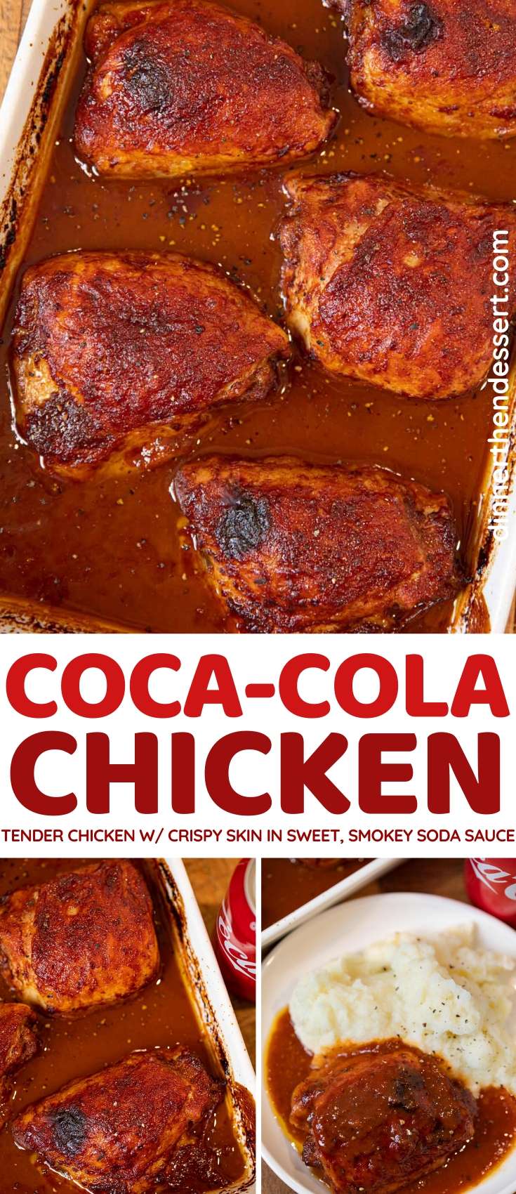 Coca Cola Chicken collage