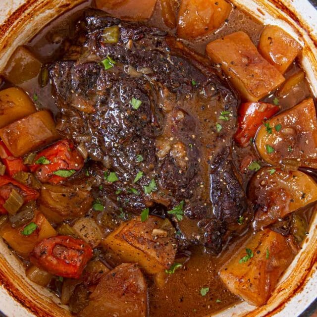Pot Roast in pot