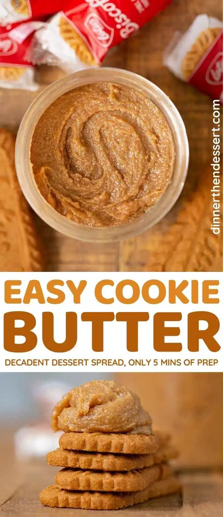 Pin image for butter in jar made from cookies