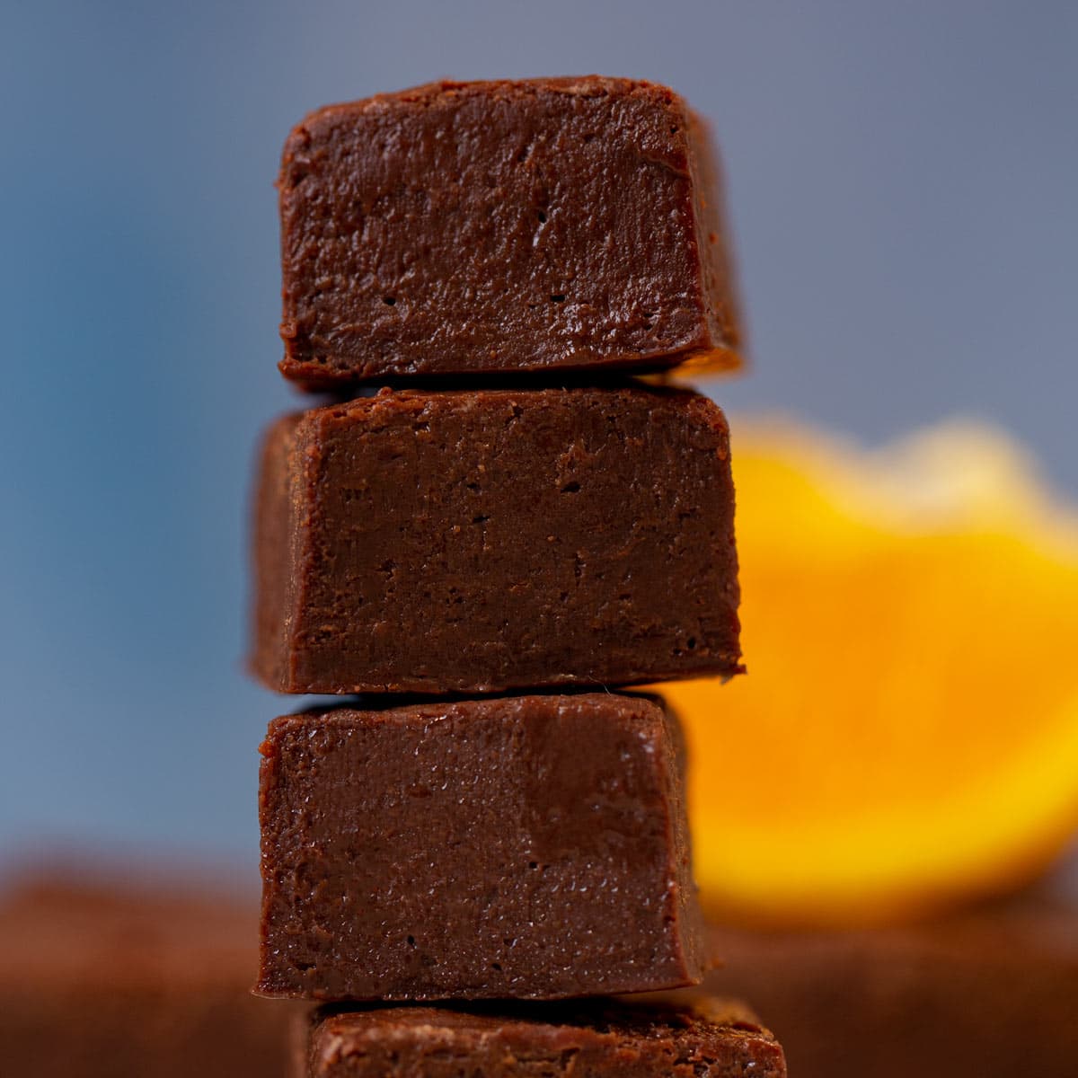 Dark Chocolate Orange Fudge Recipe (3 Ingredients!) - Dinner, then Dessert