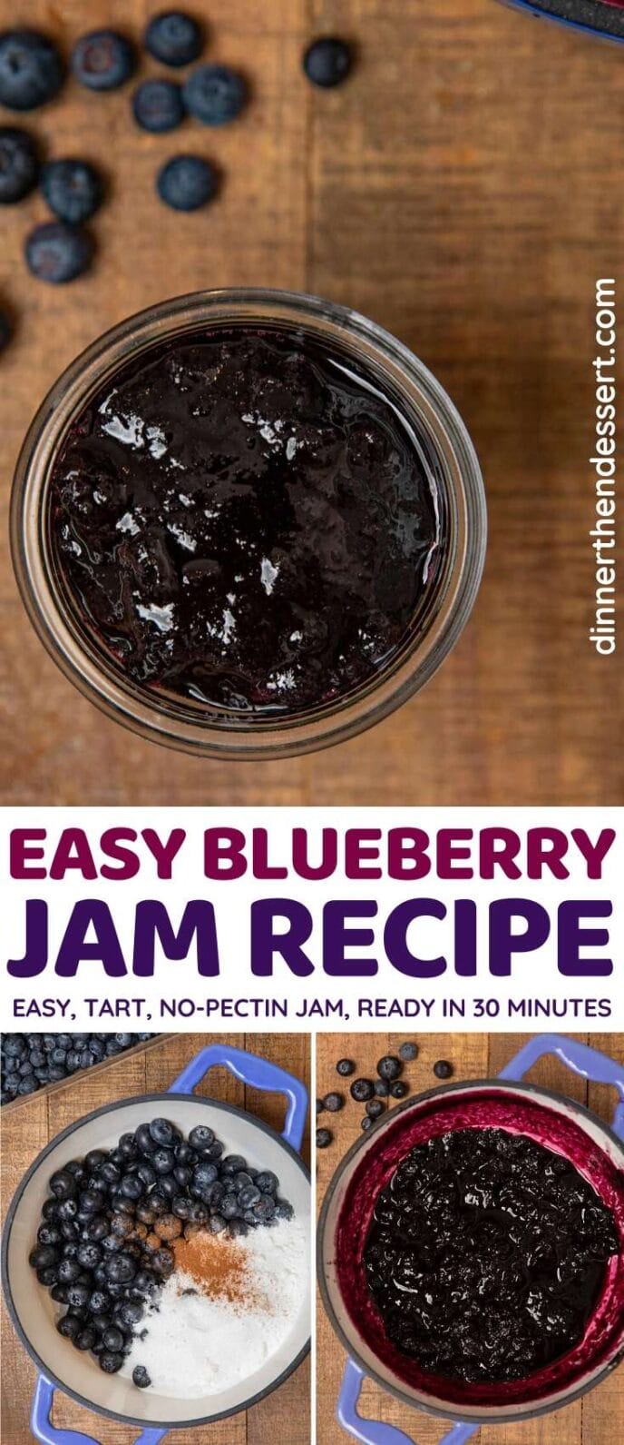 Blueberry Jam collage