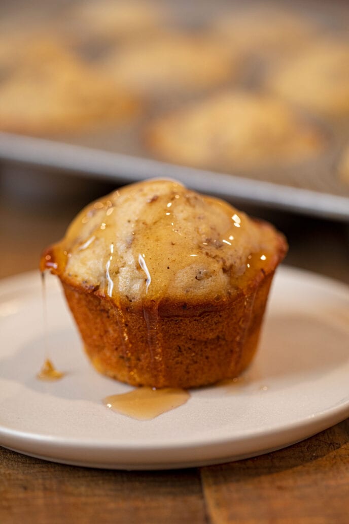 Pancake Sausage Muffins on a Stick - Weelicious