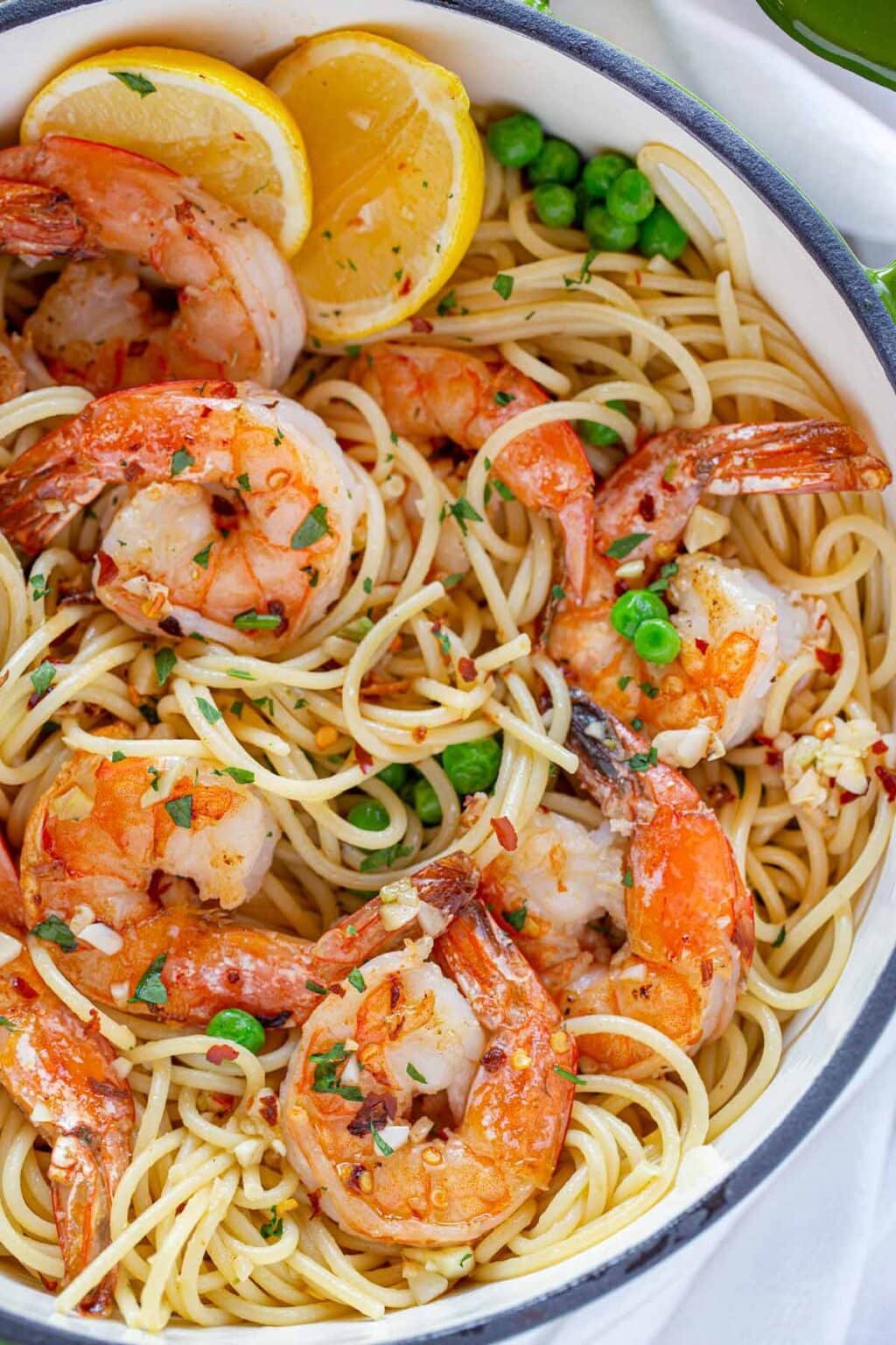 EASY Shrimp Scampi Pasta Recipe (Restaurant Worthy!) - Dinner, then Dessert