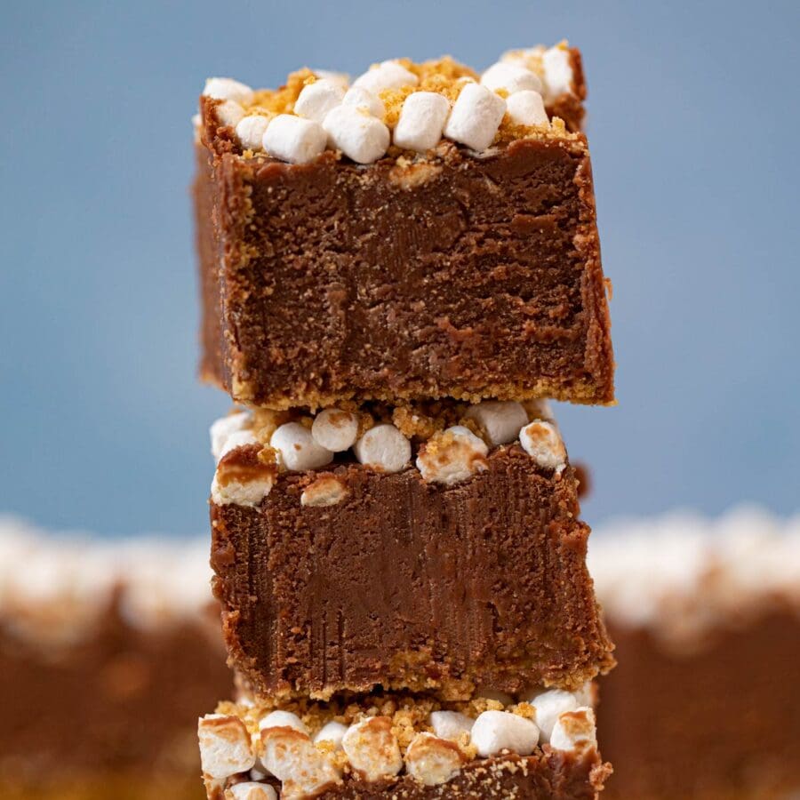 Perfect S'mores Fudge Recipe (Holiday Gifts!) Dinner, then Dessert