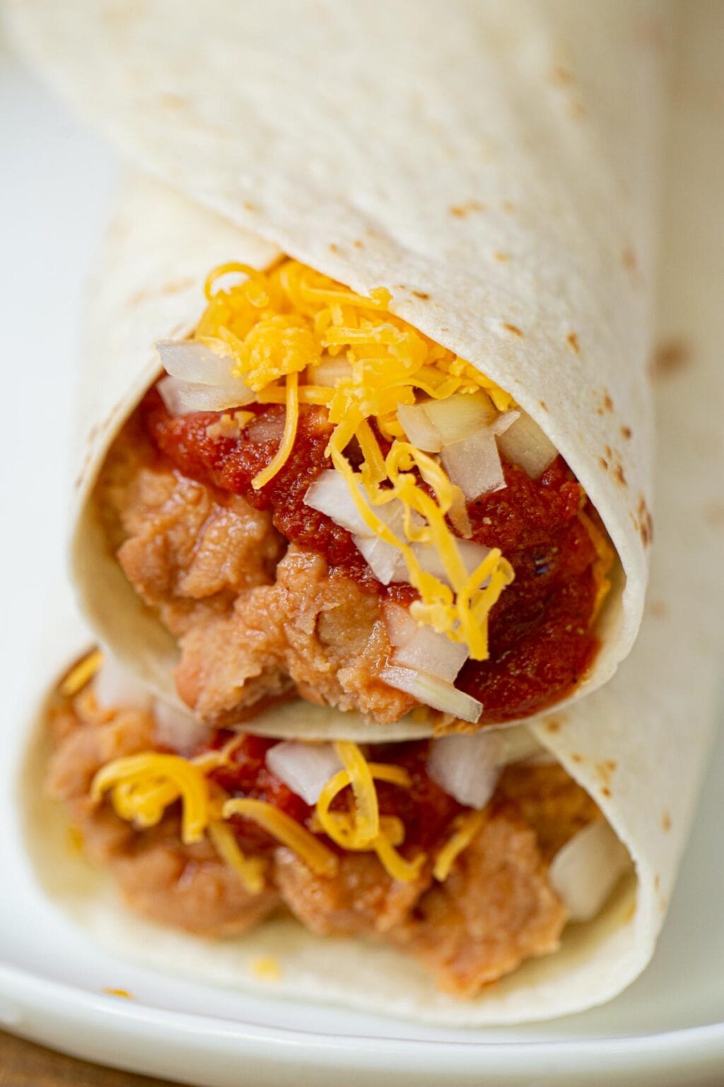 Taco Bell Bean Burritos (Copycat) Recipe (w/ Red Sauce) - Dinner, then ...