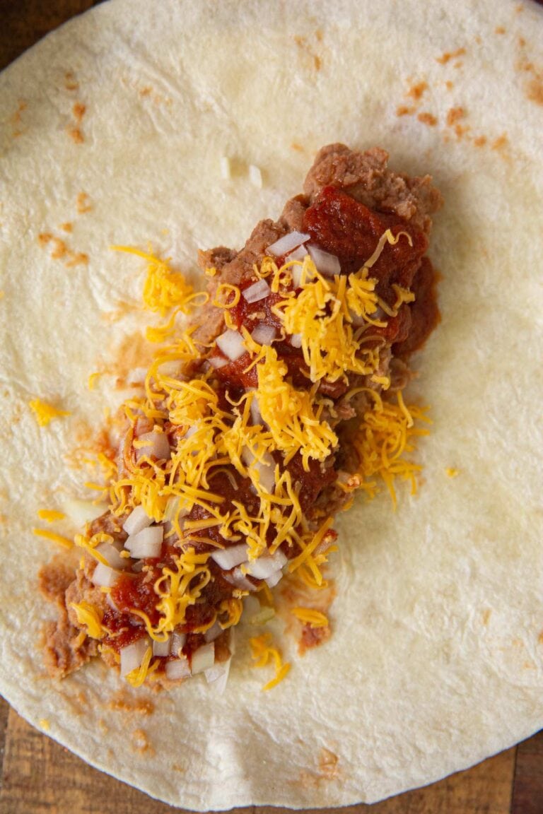 Taco Bell Bean Burritos Copycat Recipe w Red Sauce Dinner Then 