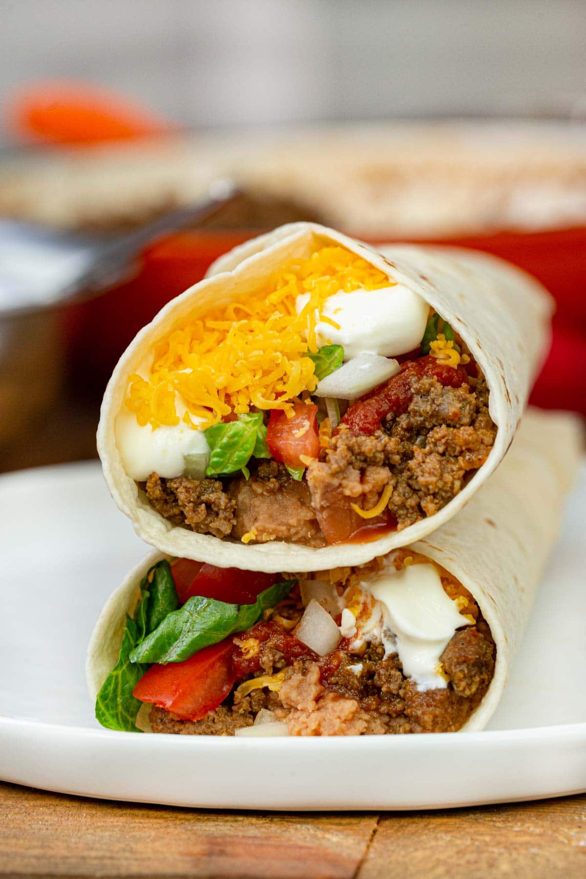 Taco Bell Burrito Supreme (Copycat) Recipe - Dinner, then Dessert