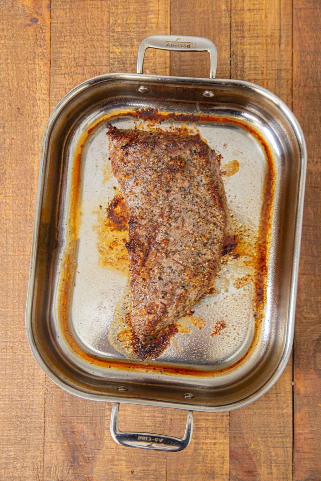 Easy TriTip (Oven or BBQ) Recipe [VIDEO] Dinner, then Dessert