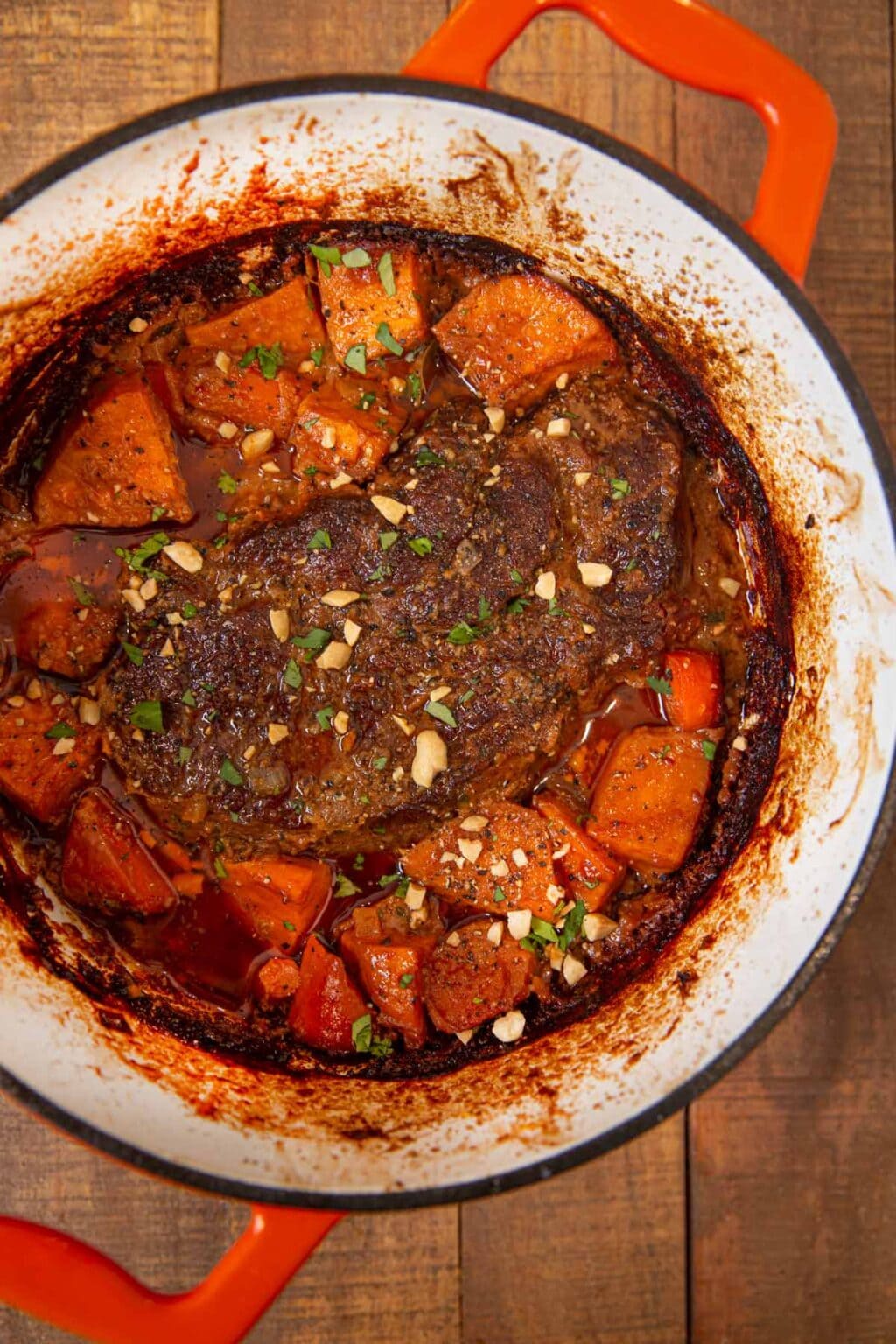 West African Pot Roast Recipe Dinner, then Dessert