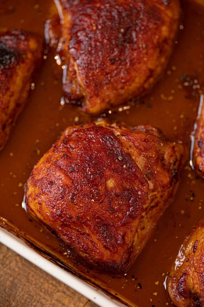 Coca Cola baked Chicken Thigh