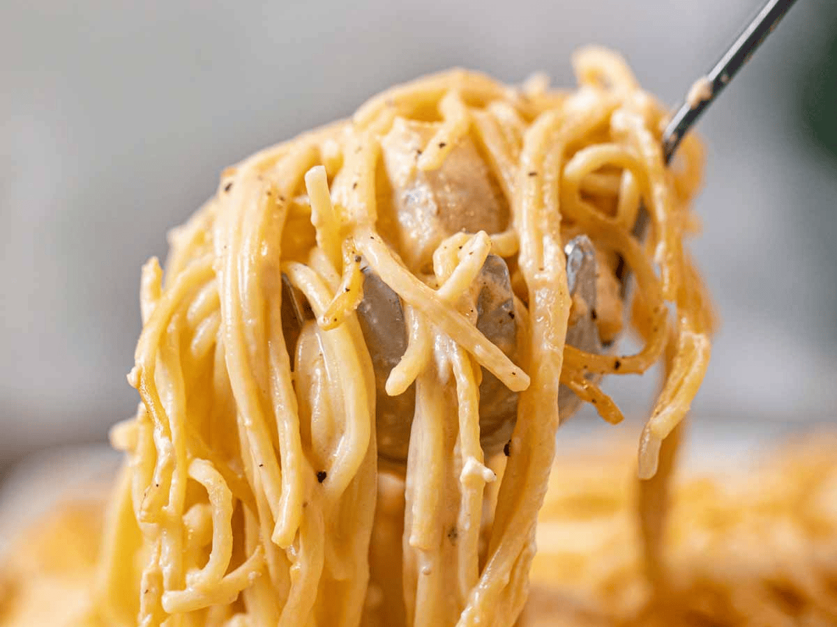 Baked Chicken Spaghetti Recipe, image size:1200x900