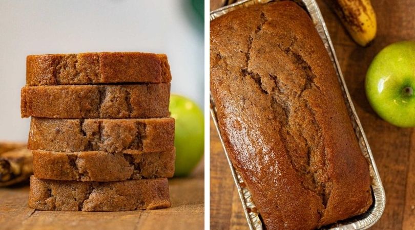 Easy Banana Applesauce Bread Recipe (No Mixer!) - Dinner, then Dessert