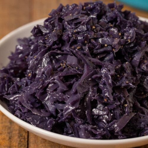 Braised Cabbage in bowl