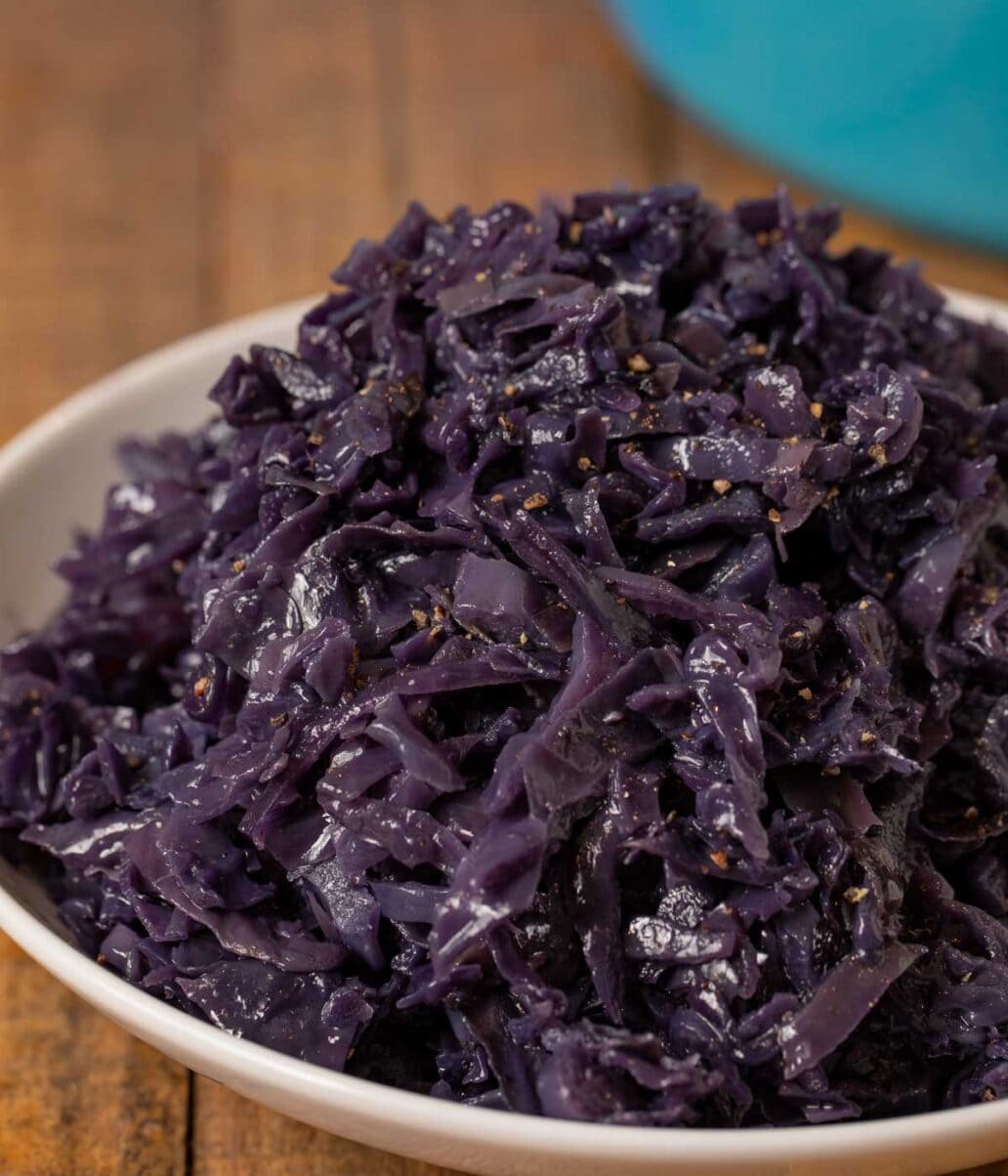 Braised Cabbage in bowl