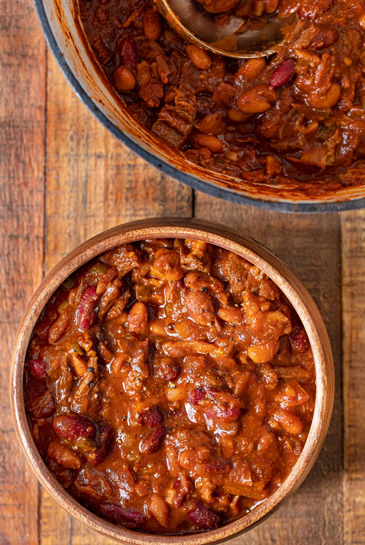 Cowboy Beans in bowl