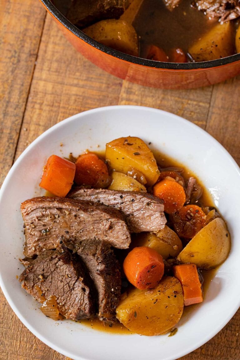 Easy Rump Roast Recipe (Makes Great Leftovers!) - Dinner, then Dessert