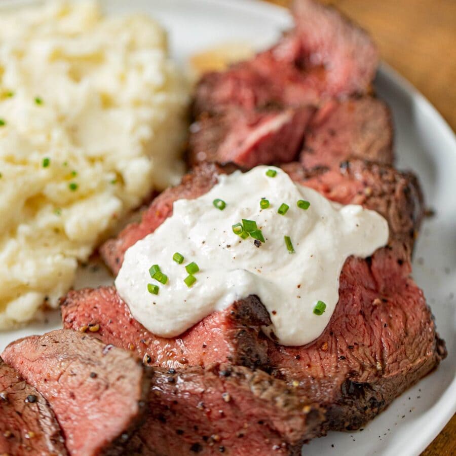 Easy Creamy Horseradish Sauce Recipe - Dinner, then Dessert