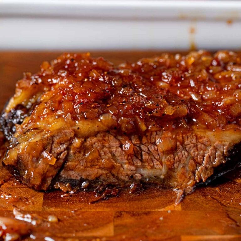 Jewish Brisket (Sweet and Sour) Recipe Dinner, then Dessert