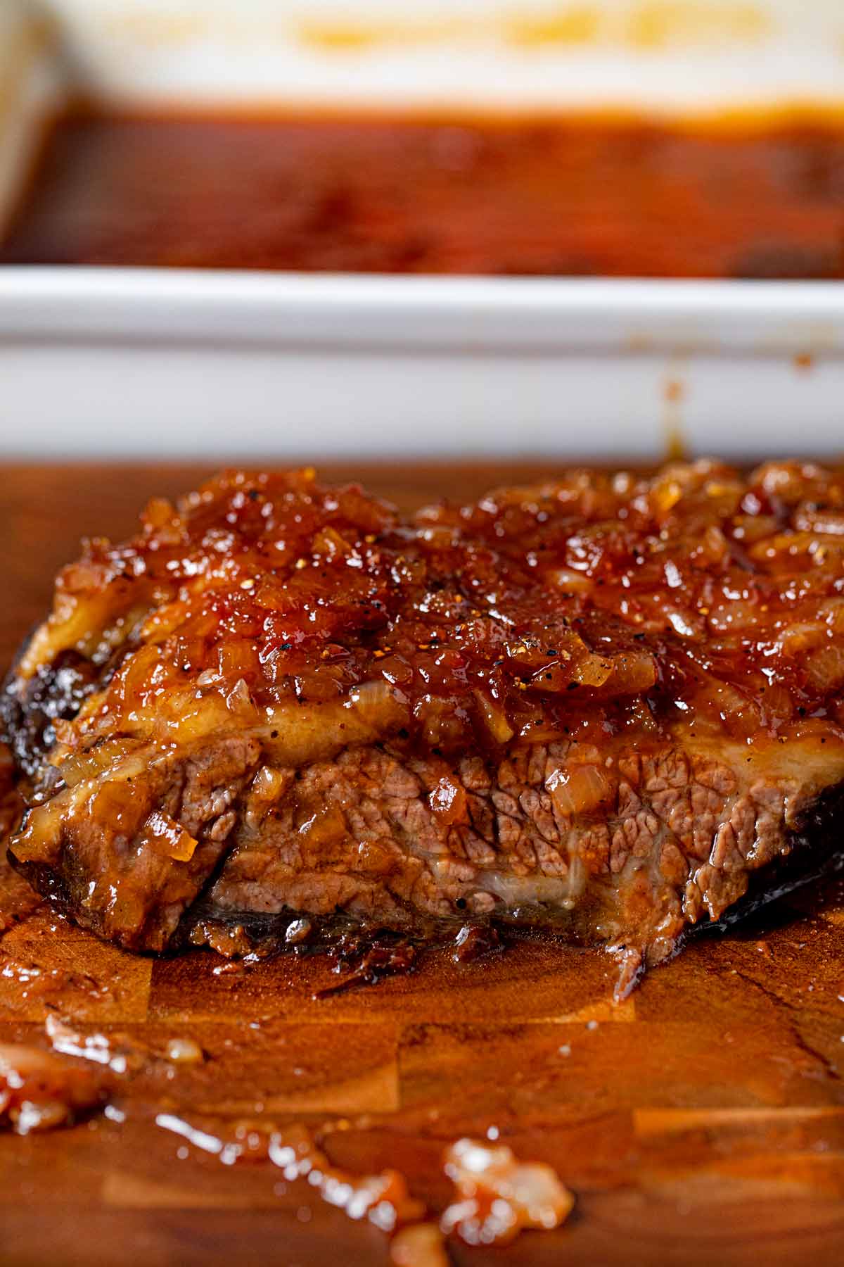 Jewish Brisket (Sweet and Sour) Recipe - Dinner, then Dessert