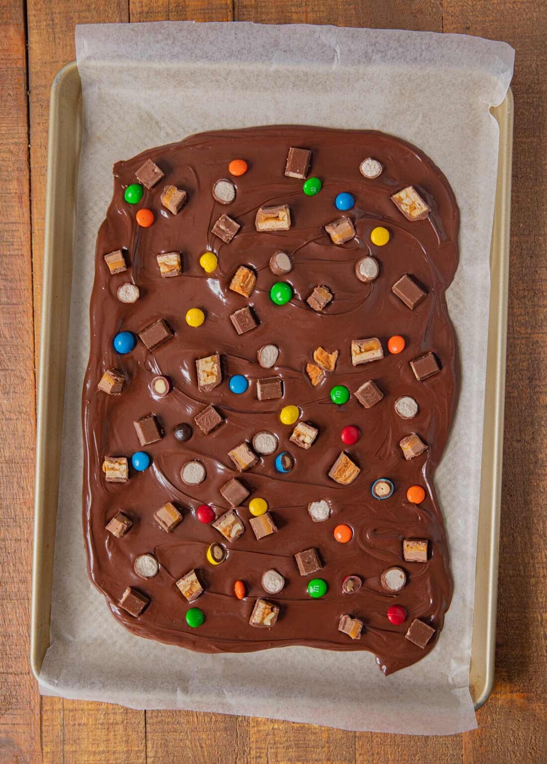 Leftover Candy Bar Bark Recipe Dinner, then Dessert