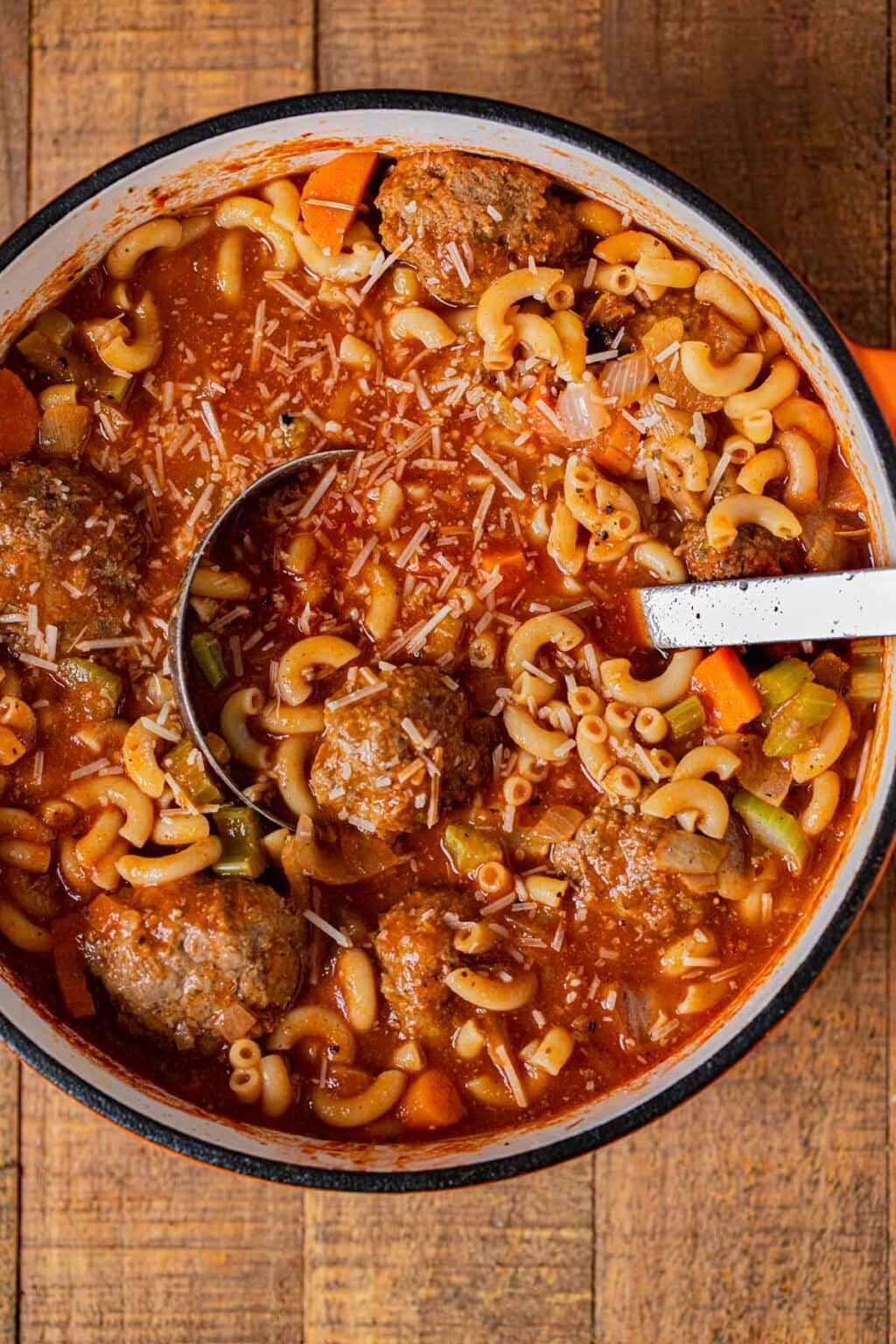 Meatball Soup Recipe Dinner, then Dessert