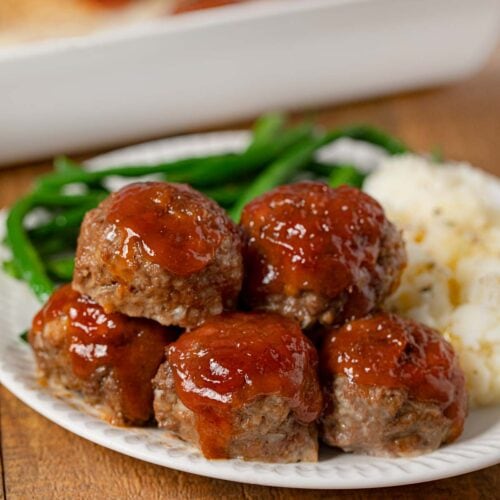 Easy Meatloaf Meatballs Recipe - Dinner, then Dessert