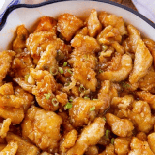 PF Chang Chicken in pan