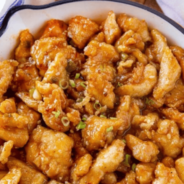 PF Chang Chicken in pan