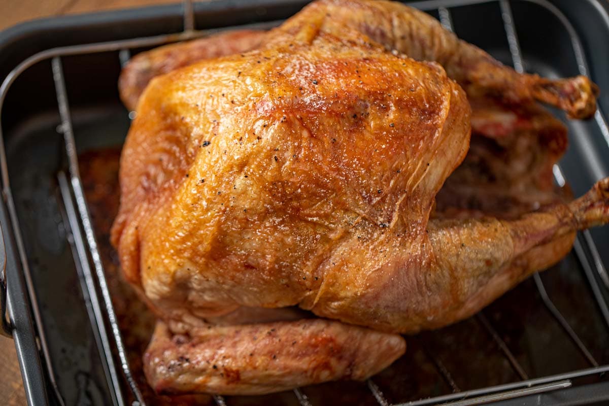 The Easiest Way to Roast A Turkey – Even If It's Frozen!