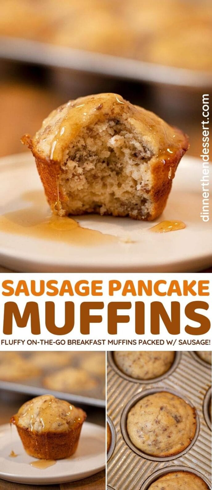 Sausage Pancake Muffins Recipe Dinner, then Dessert