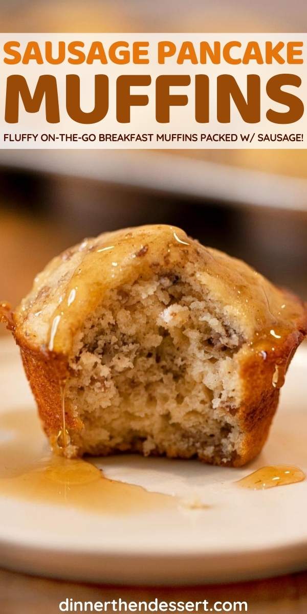 Close up of a muffin with a bit taken