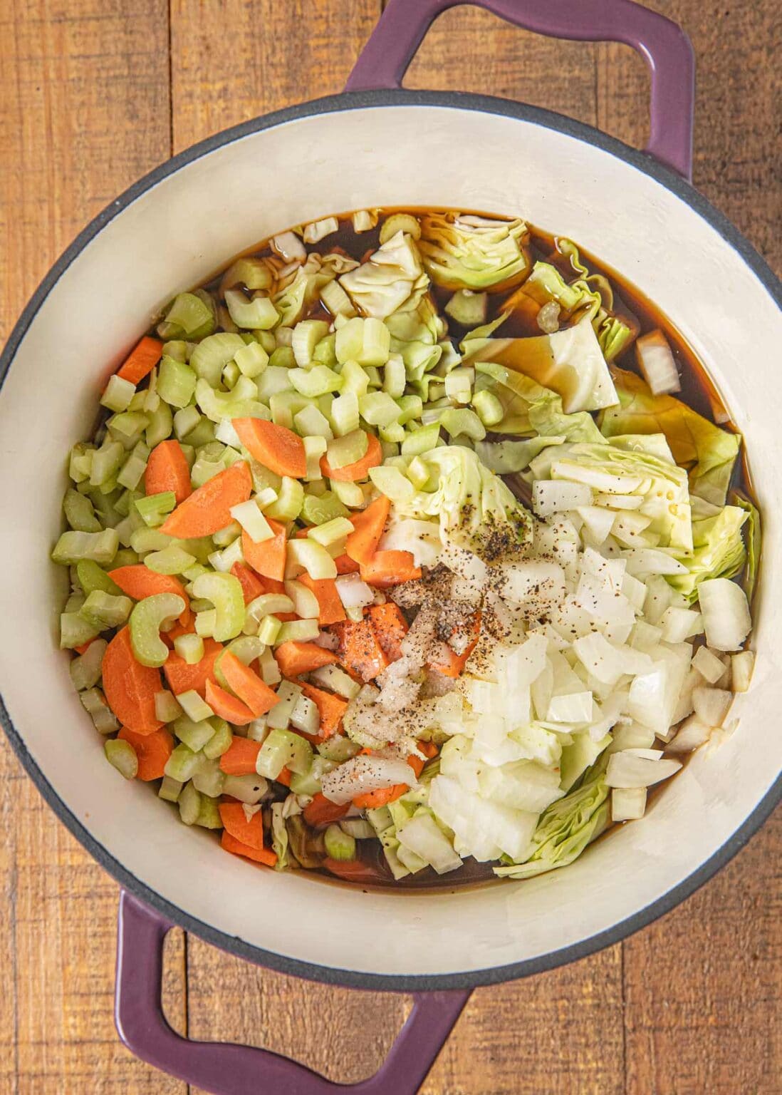 Weight Loss Cabbage Soup Recipe (Wonder Soup) [VIDEO] - Dinner, then Dessert