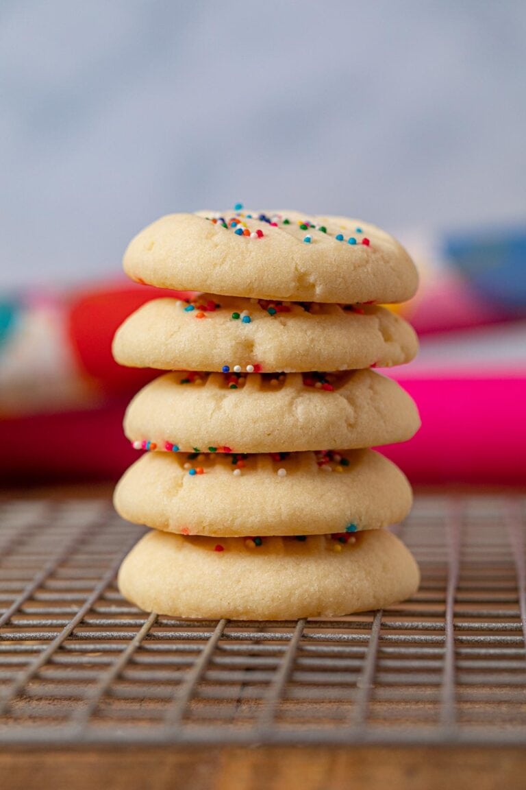 Whipped Shortbread Cookies Recipe- Dinner, then Dessert